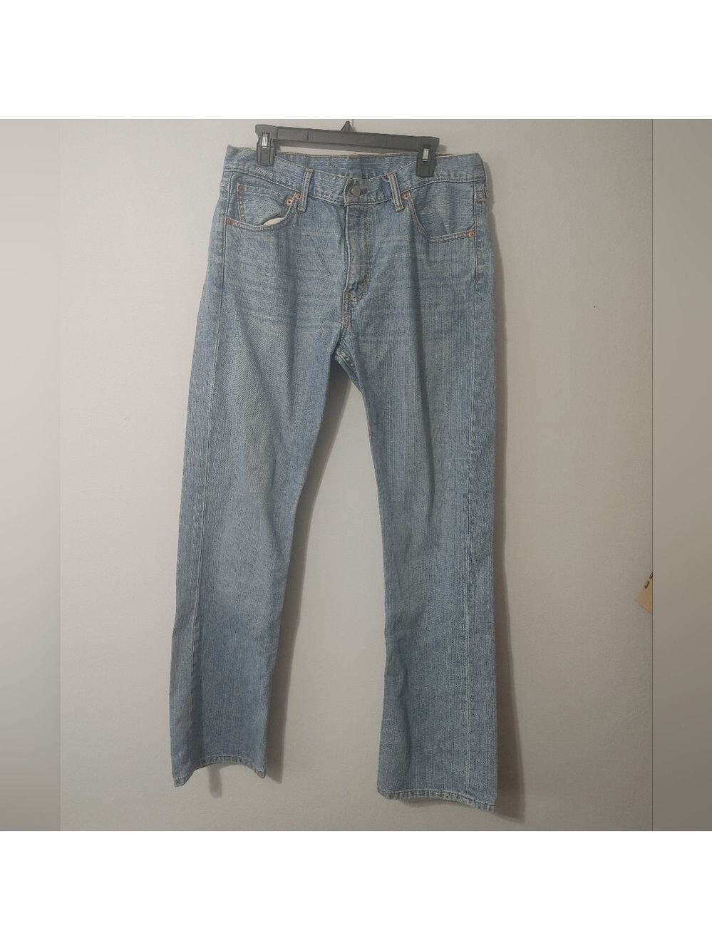 Classic Men's Levi's 527 Bootcut Jeans Waist 36 X 34 Length Light Blue